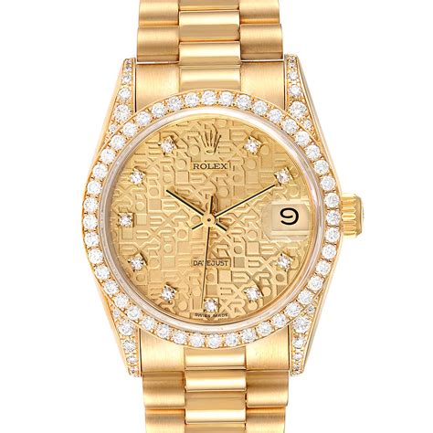 18k gold watch ladies|ladies 18k gold rolex watch.